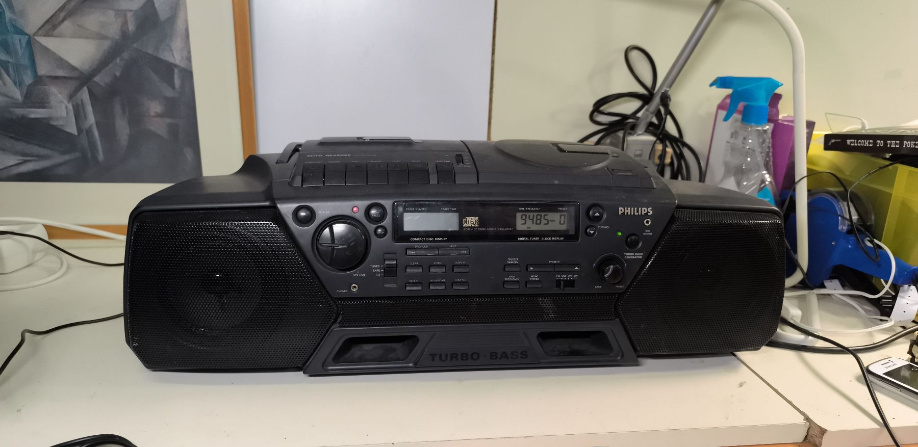 Philips Radio: Philips Ghettoblaster/Radiorecorder(nov768) – Usato da Künten venduto da Schnaepplihuus