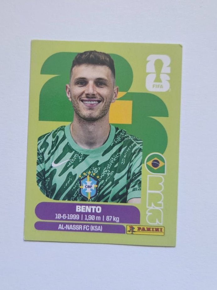 Panini Sammelbilder & Trading cards: PANINI 2026 Benito BRA 3 – Neu (gemäss Beschreibung) aus Malans GR von Ovi83