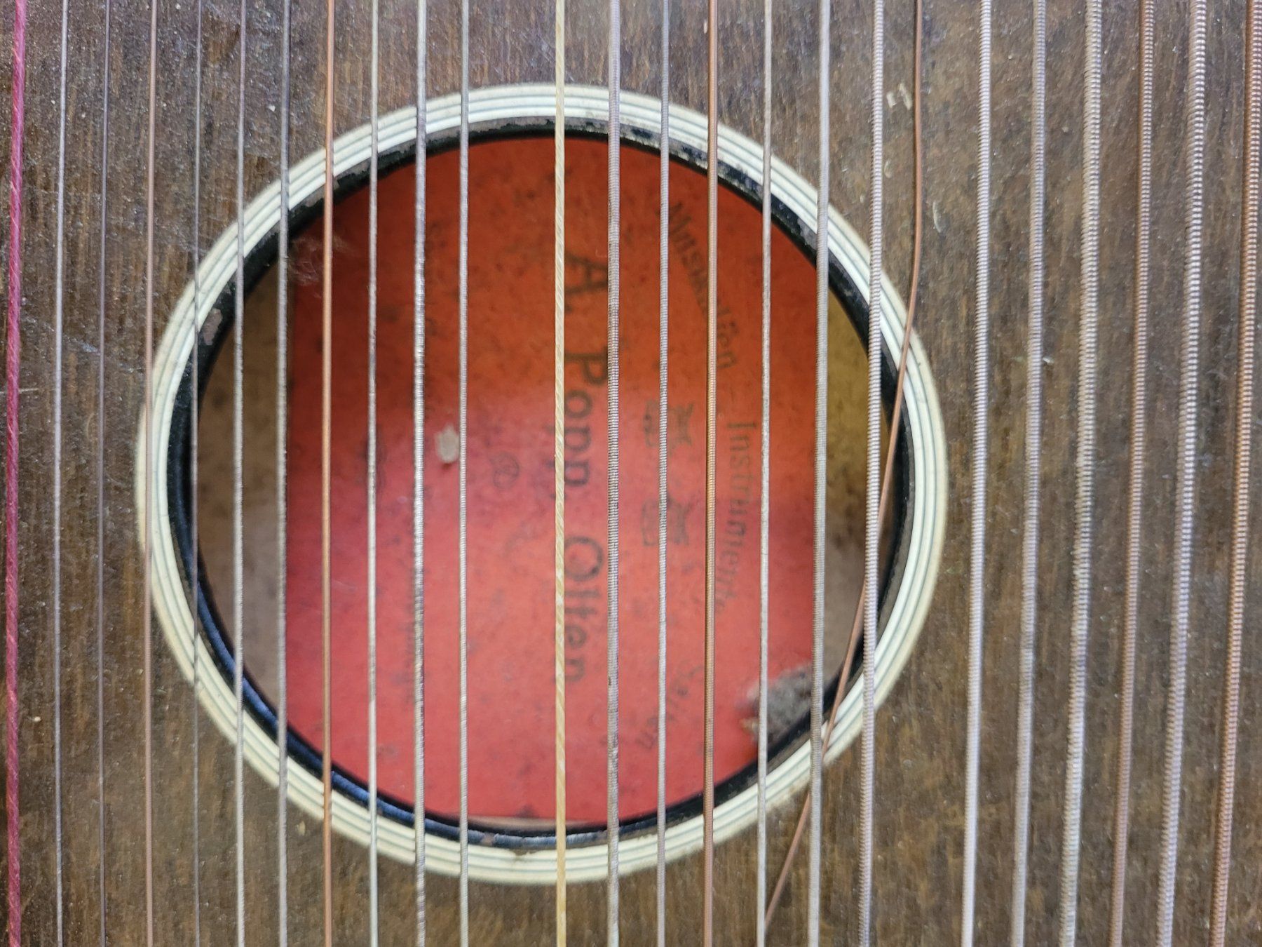 Musikinstrumente: Zither A.Popp Olten – Gebraucht aus Steffisburg von Blaukreuzbrocki.Thun 1