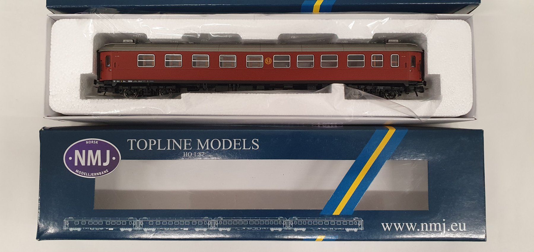 Modellini di ferrovie: NMJ 203.002 & 205.004  SJ AB3 & B5, Ep.IV – Nuovo e nell'imballaggio originale da Würenlos venduto da jub_nd5j 4