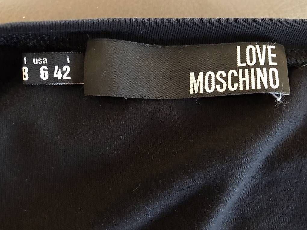 Moschino Vestiti: Robe Love Moschino noire taille 38 Fr – Usato da Lausanne venduto da Flo1006 1