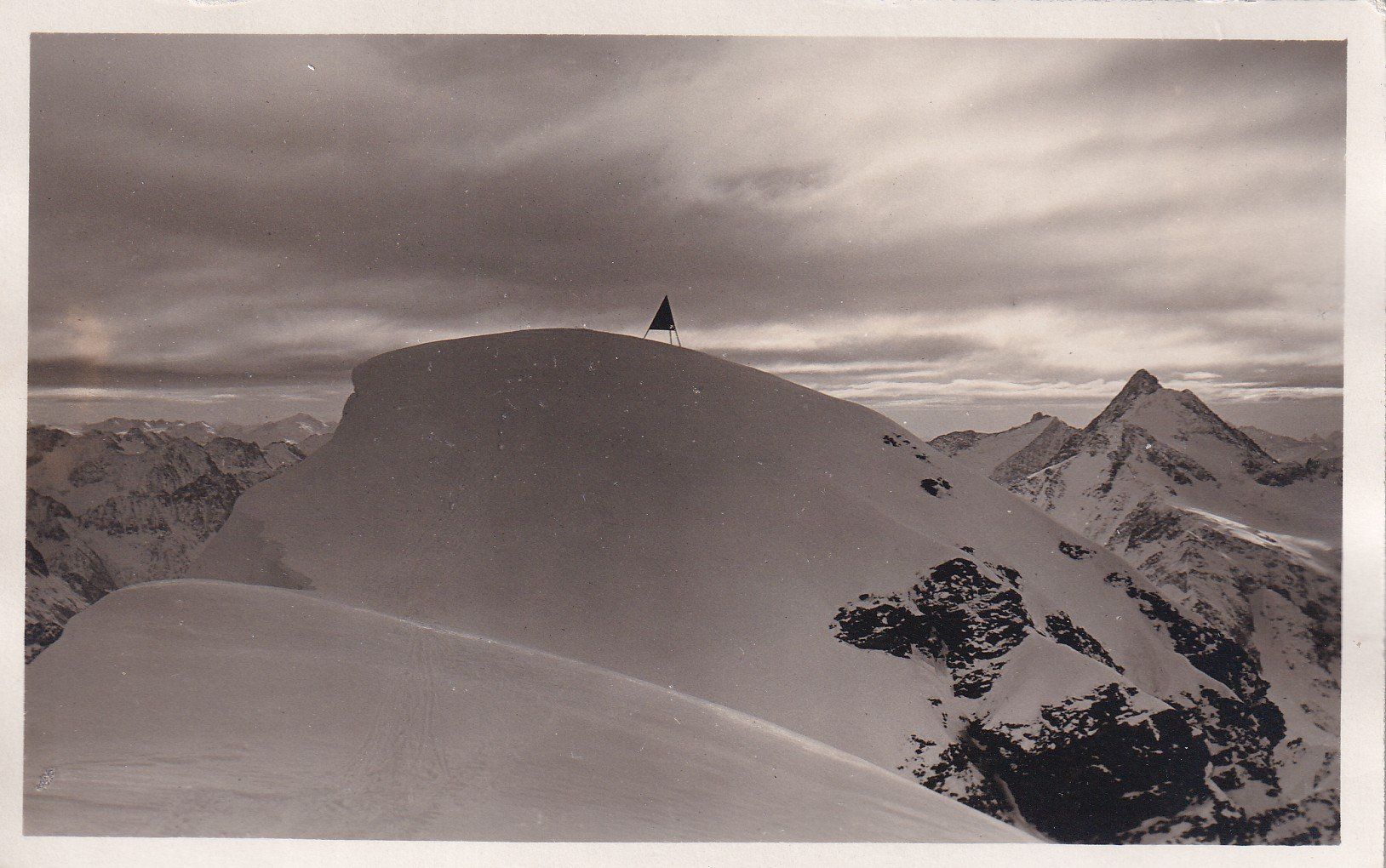 Ansichtskarten: Titlisgipfel Blick g. Fleckistock – Gebraucht aus Cormoret von Pascalll2001