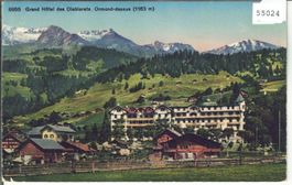 Grand Hotel des Diablerets - Ormond-dessue - Litho
