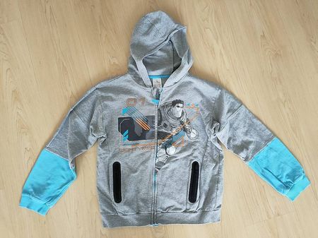 Sweatjacke grau Gr 158
