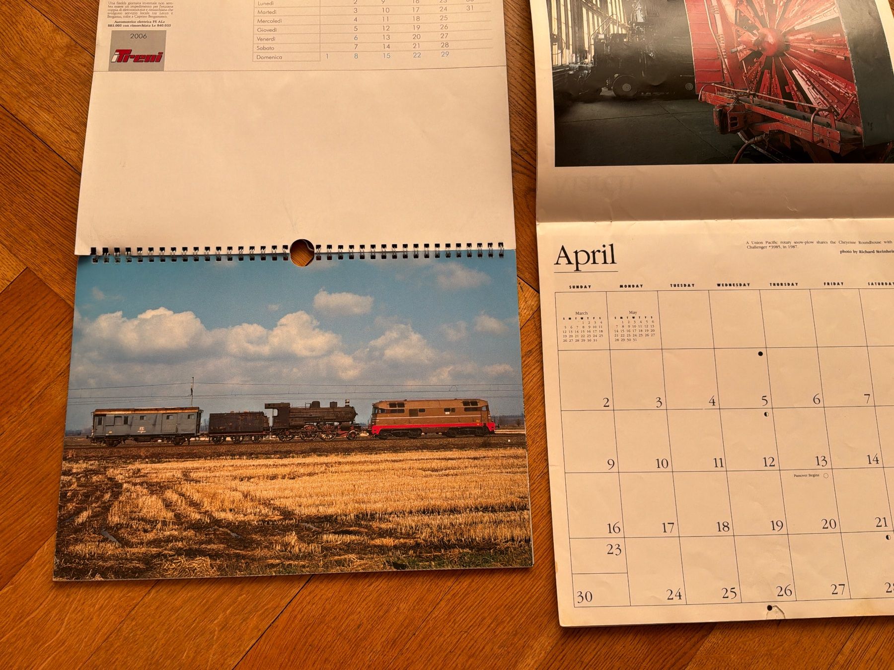 Kalender: Alte Eisenbahn Kalender – Gebraucht aus Massagno von mar_k9xb 1