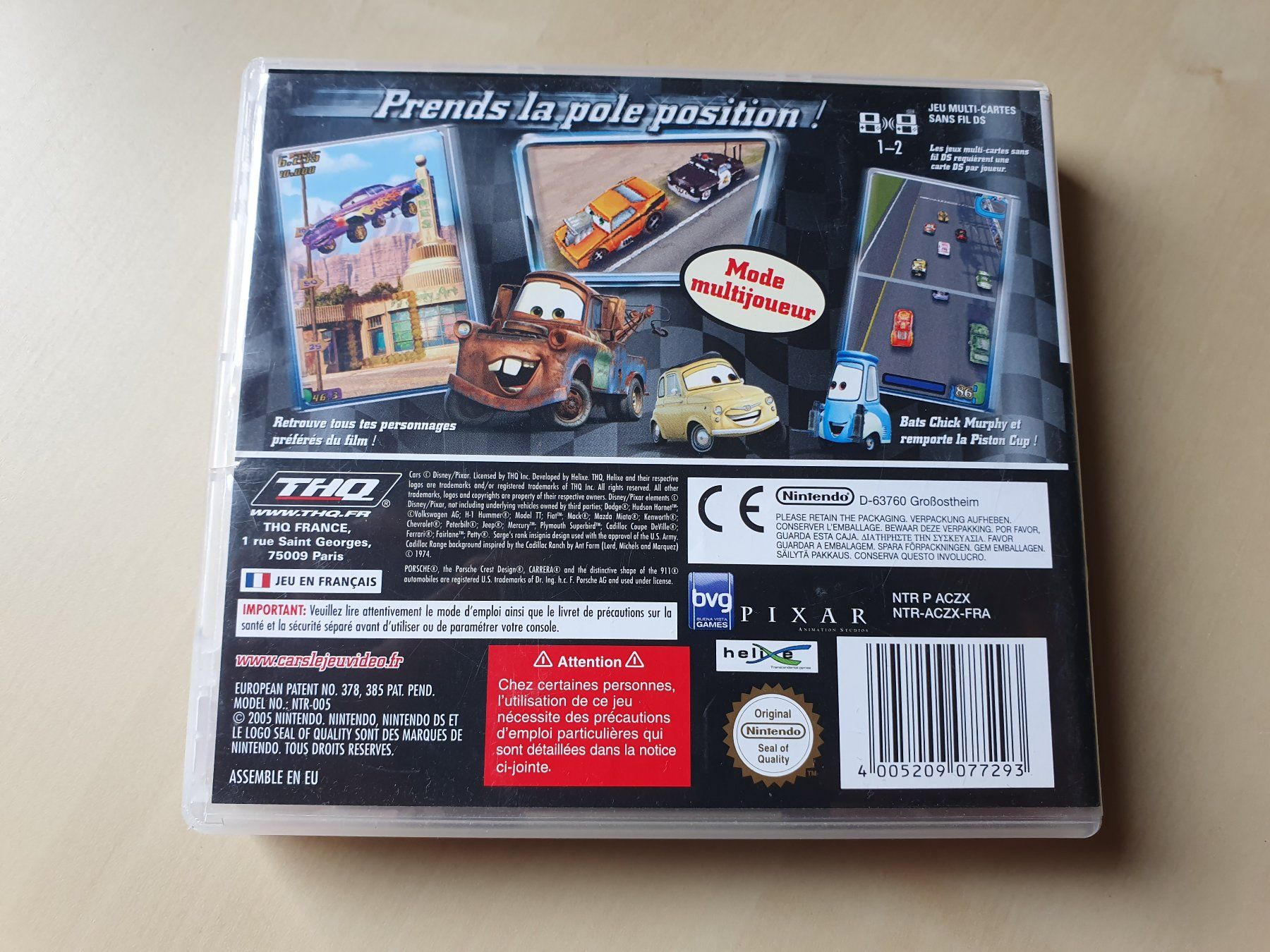 Nintendo Giochi: Cars – Usato da Stansstad venduto da collectorsshop 1
