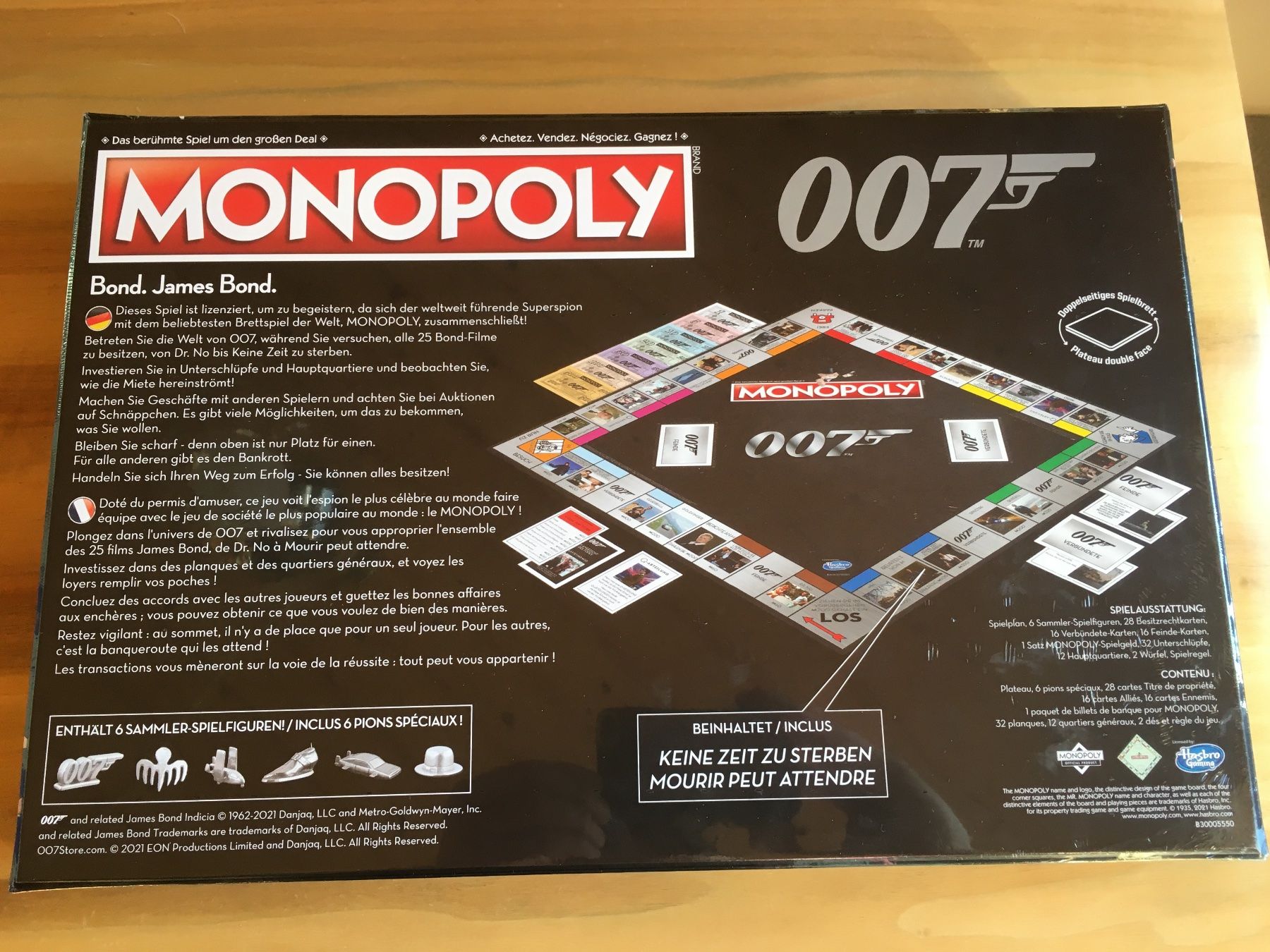 Giochi: Monopoly 007 James Bond – Nuovo e nell'imballaggio originale da Escholzmatt venduto da hill-billy 1