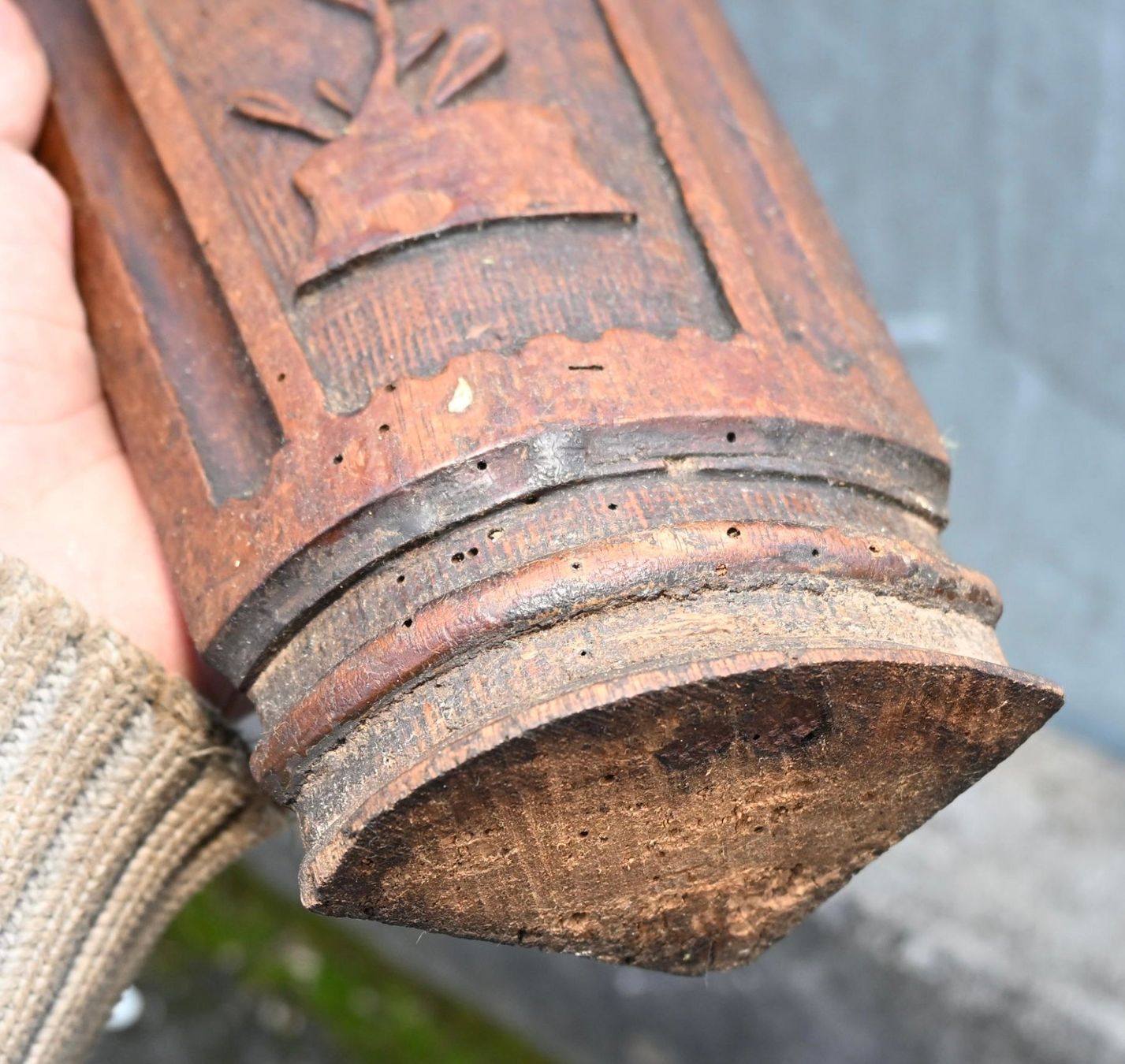 Altri mobili d'antiquariato: antikes geschnitzt Architekturfragment Hartholz möbelteil? – Usato da Pfaffhausen venduto da mono_rec 8