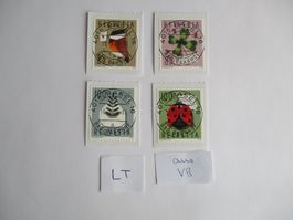 Voll Letzttagsstempel der Poststelle 4016 Basel Bad. Bahnhof
