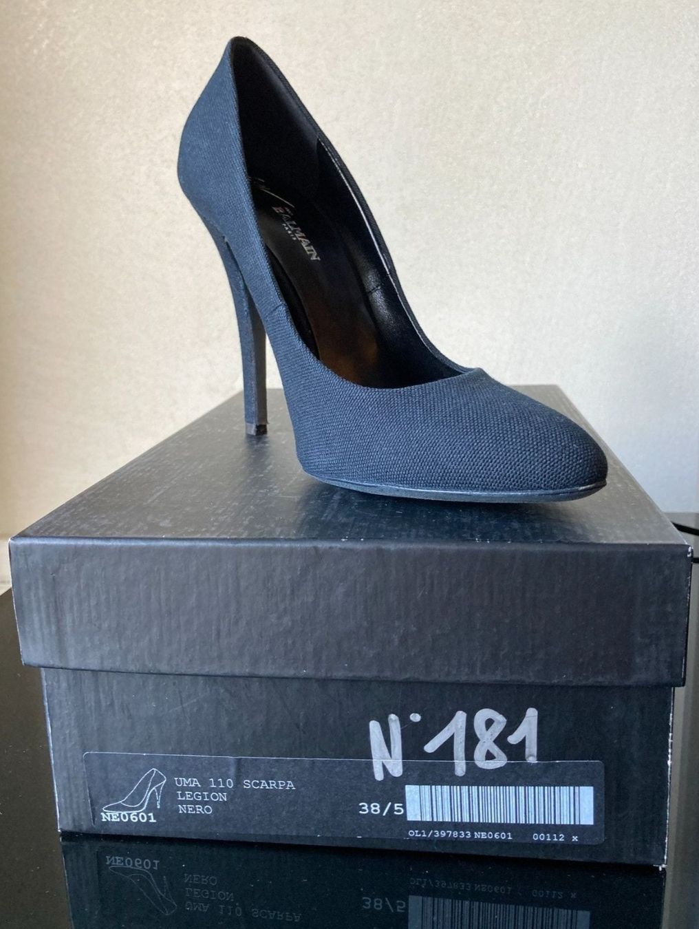 Balmain Scarpe da donna: Escarpins noirs Balmain, T.38.5 – Usato da Genève venduto da sunsustains 9