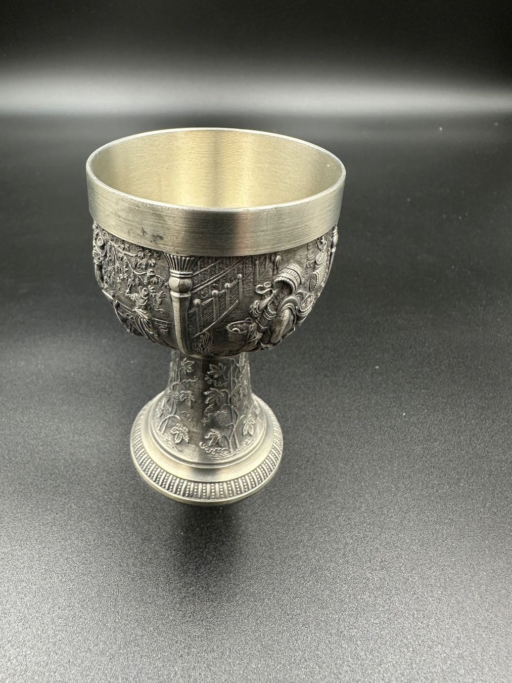 Tazze: Zinnbecher Weinlese – Usato da Arlesheim venduto da Kunst-Krempel 1