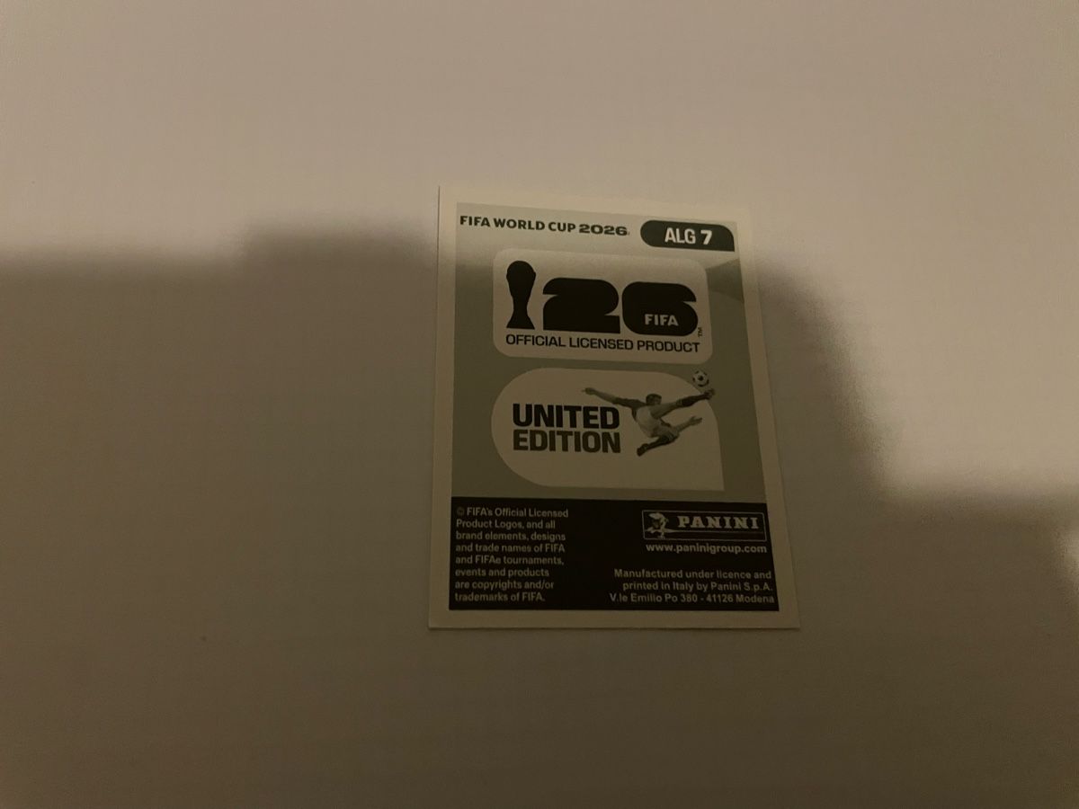 Panini Cartes à collectionner: FIFA WM 2026 Aissa Mandi ALG 7 – Neuf (Voir description) à Winterthur par Cobraforce 1