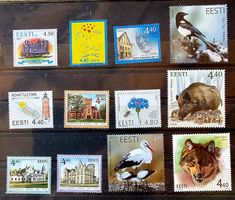 EESTI ESTLAND ESTONIE Briefmarken ** 2000-2005