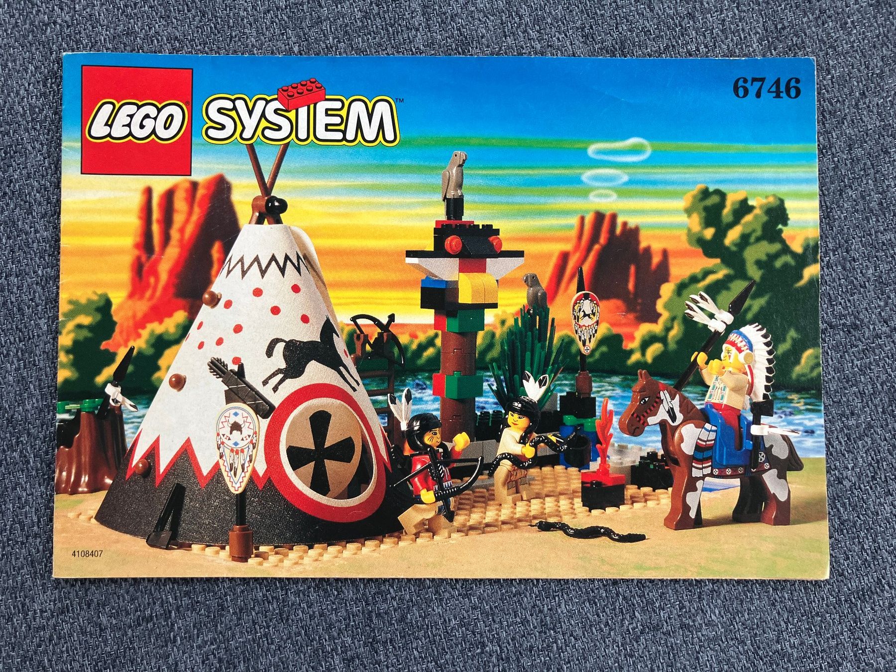 Lego Giocattoli: Lego System Chief's Tepee (6746) – Usato da Windisch venduto da sevenless91