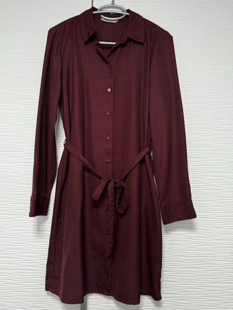 Damenkleid Marke Only, 36, Bordeaux, neuwertig