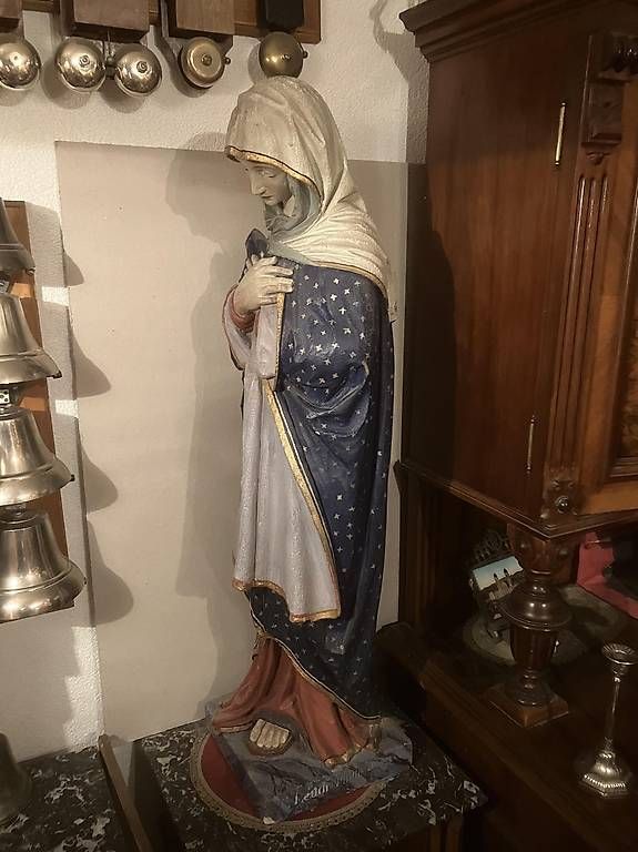 Figuren: Heiligenfigur Maria – Gebraucht aus Bichelsee von Gloeckner 3