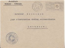 Brief Portofrei, Telephone La Chaux de Fonds