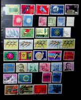 SUISSE TIMBRES OBLITÉRÉS 1970-72. BELLES OBLITÉRATIONS/ T488