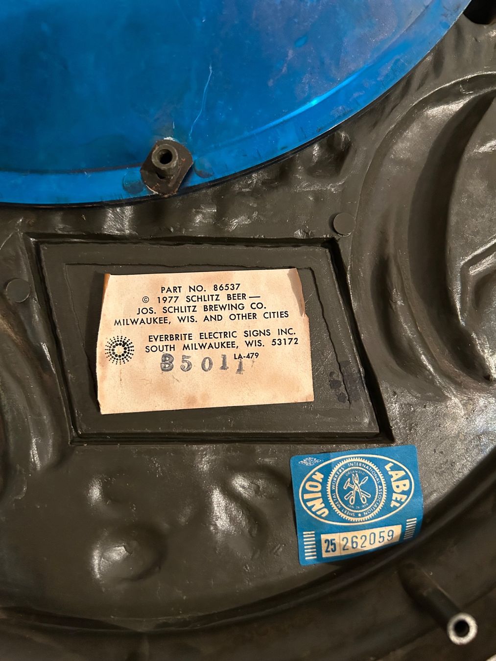 Schilder: Schlitz Beer Schild – Gebraucht aus Schliern b. Köniz von Trebesch 4