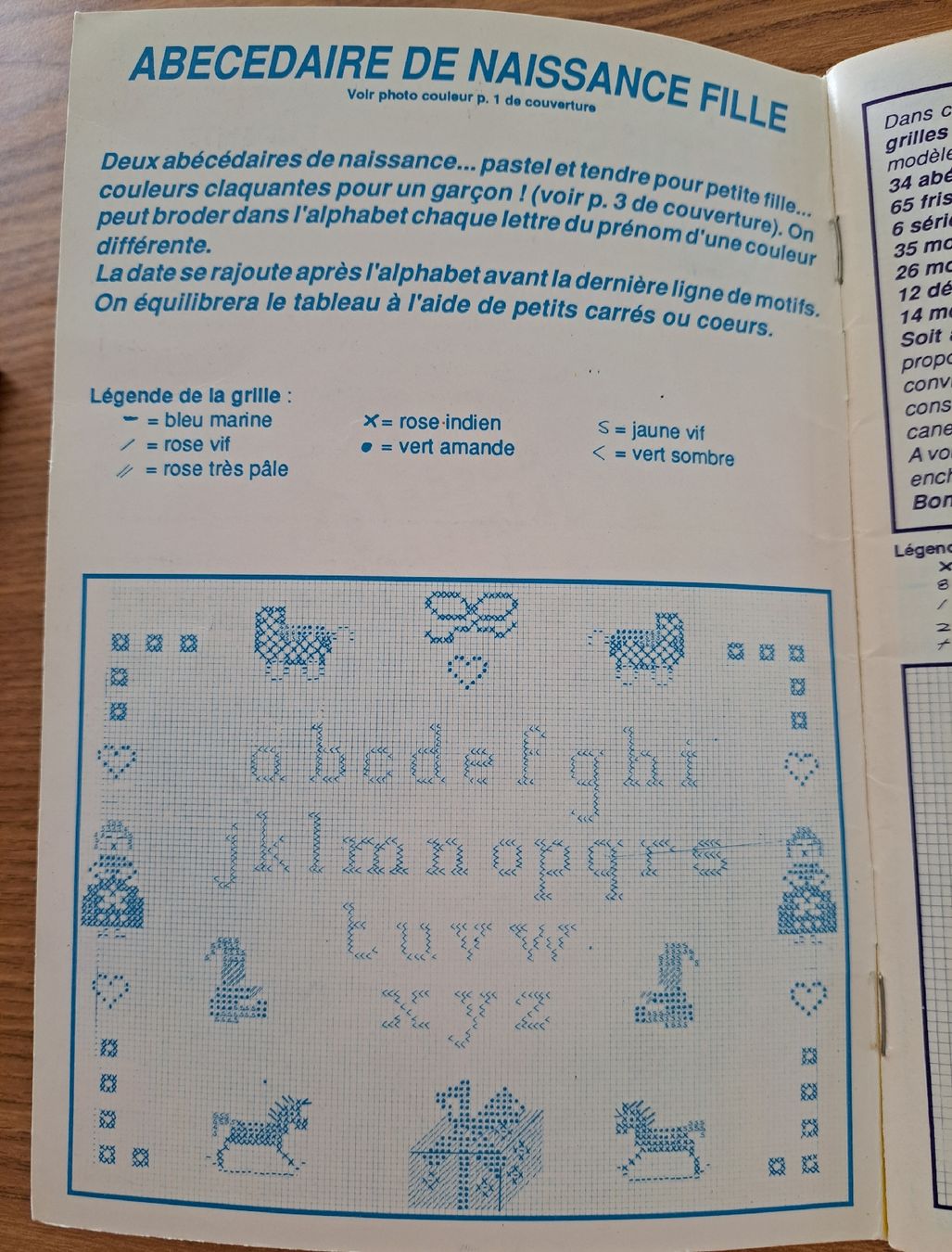 Libri: Le Journal des Brodeuses: Spécial Point de Croix - 80'-90´ – Usato da Hauterive NE venduto da ali_vintage 4