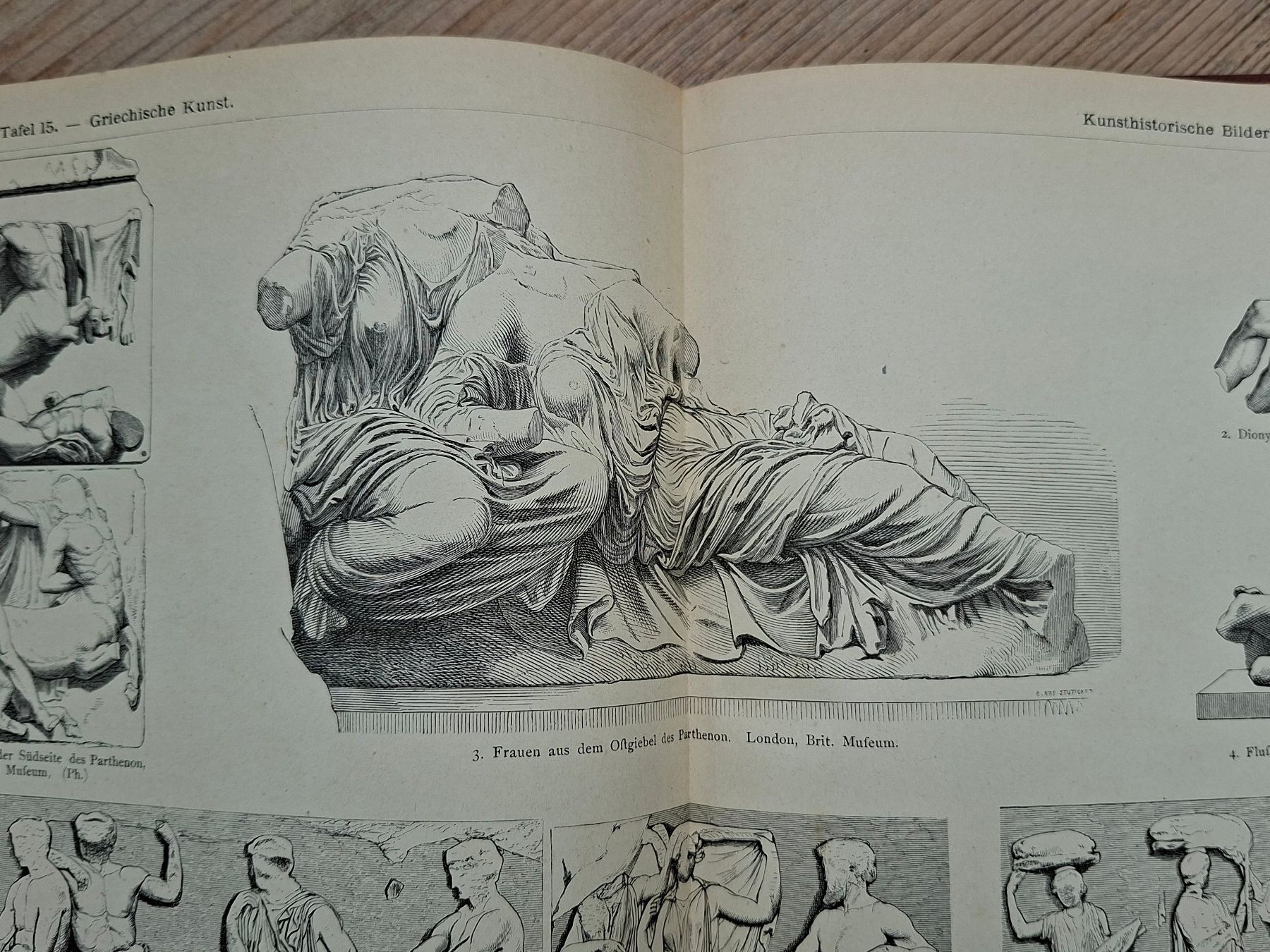 Libri: Menge Antike Kunst Atlas 1888 Bilderbogen E. Seemann Leibzig – Usato da Brunnenthal venduto da Strahler67 4