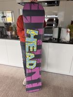 Head Snowboard mit Flow Bindung, ideales Winterspassgerät!
