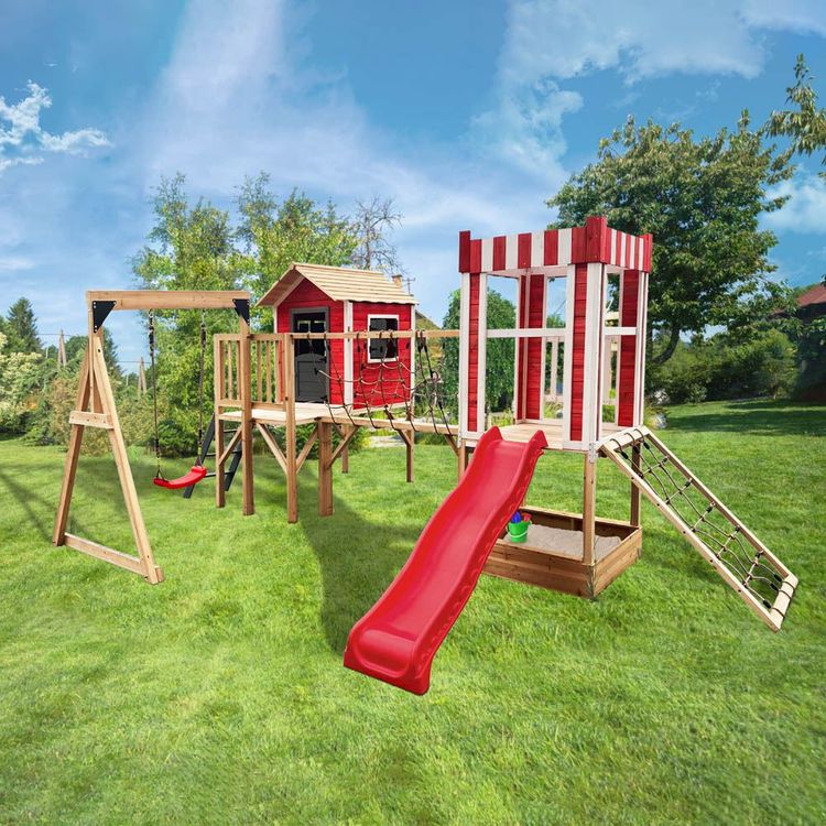 20793 Spielplatz Spielpark GARTENGLÜCK inkl. Schaukel Kaufen auf