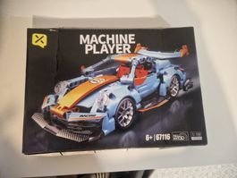 Sport Rennwagen Pull back (LEGO kompatibel) 1:18 NEU