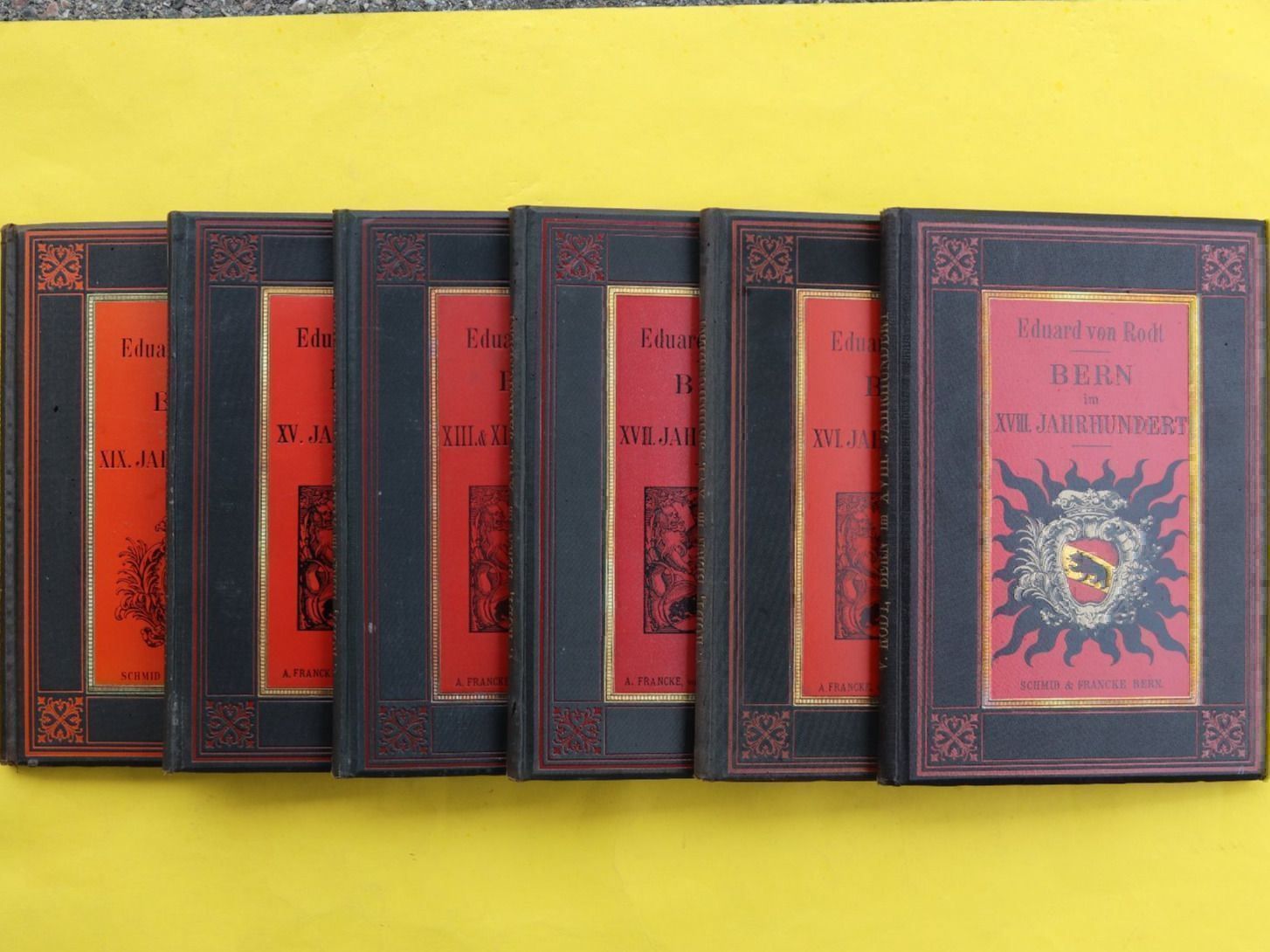 Libri: E.VON RODT,BERN IM 14.-19.JAHRHUNDERT – Usato da Guensberg venduto da Herzaktion 1