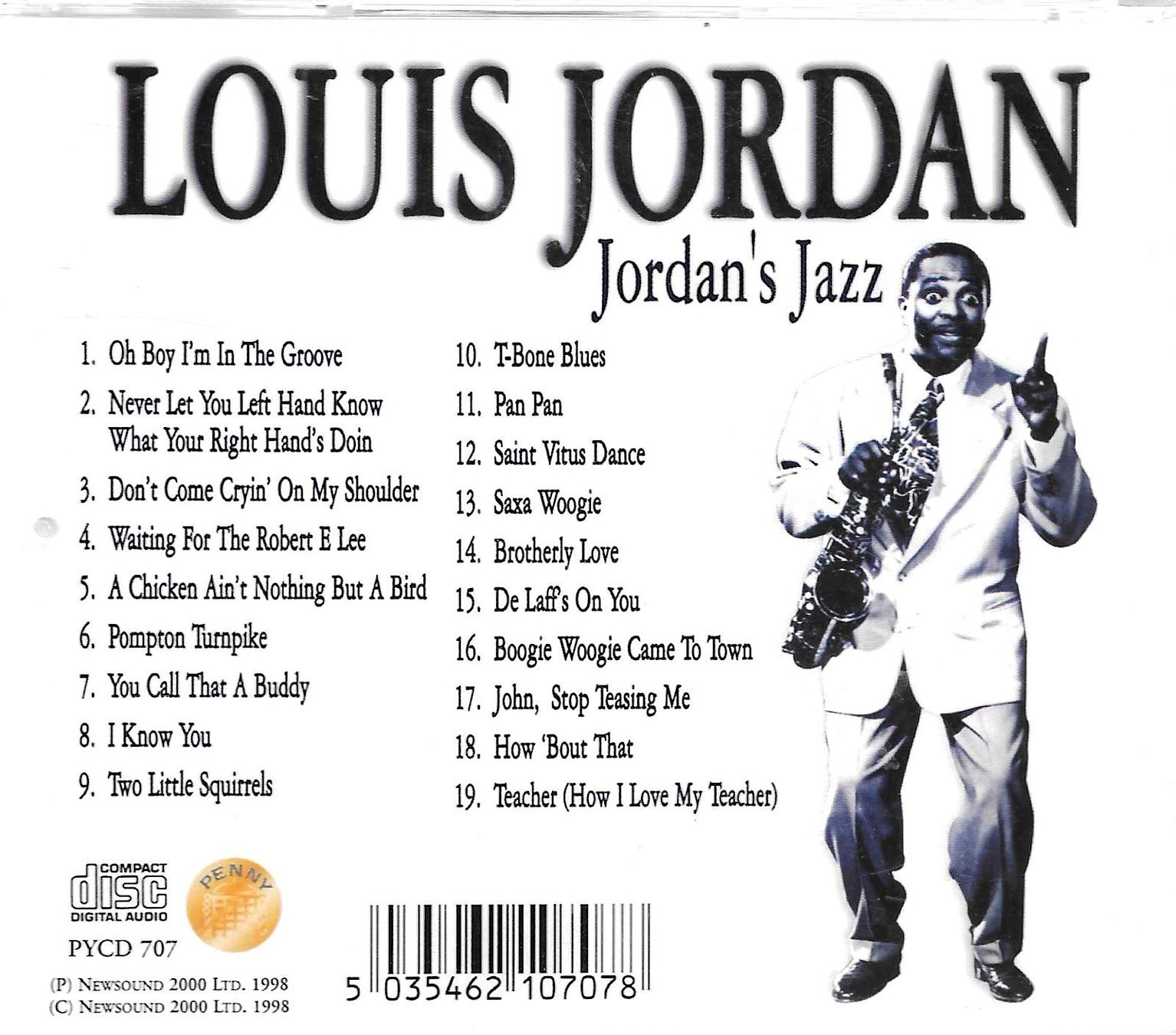 CD: Louis Jordan - Jordan's Jazz – Usato da Savagnier venduto da Ne2065 1