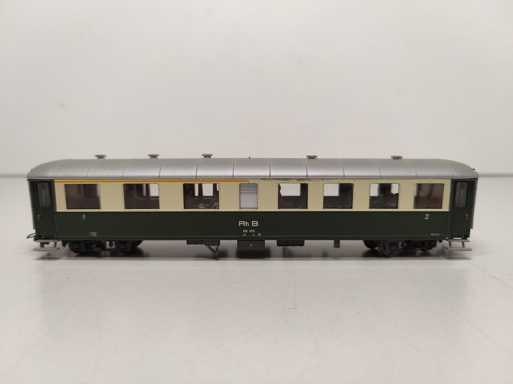 BEMO 3261 105 RhB Rhätische Bahn Personenwagen DC H0m EVP (Gebraucht ...
