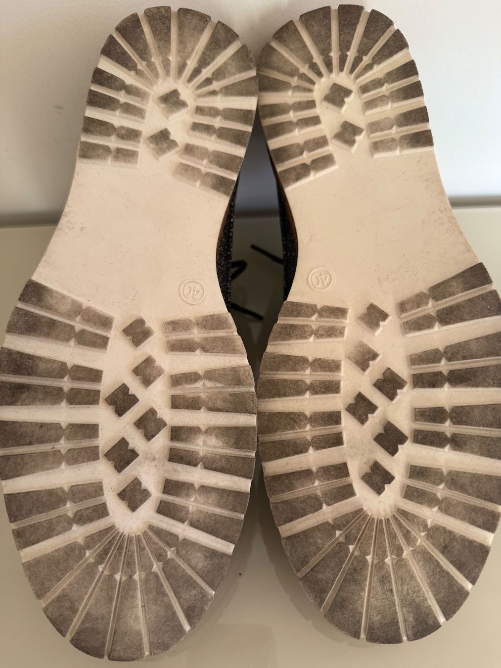 Scarpe da donna: ELEGANTE GLITZER SCHNÜRSCHUHE GR.40 – Usato da Steg im Tösstal venduto da goldlionfree 6