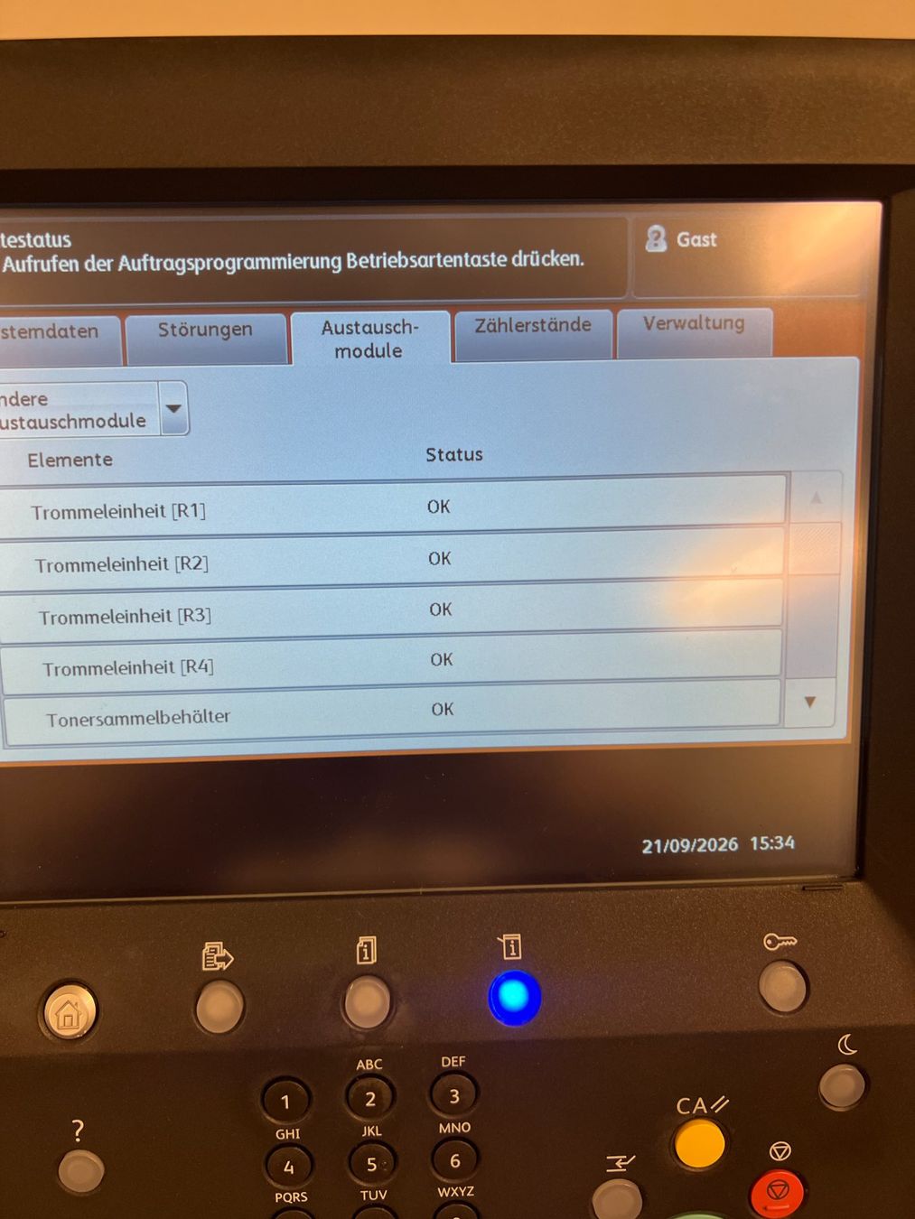 Xerox Fotocopiatrici: XEROX C60,  Ab Service – Usato da Wallisellen venduto da COMPAX-Wallisellen 7