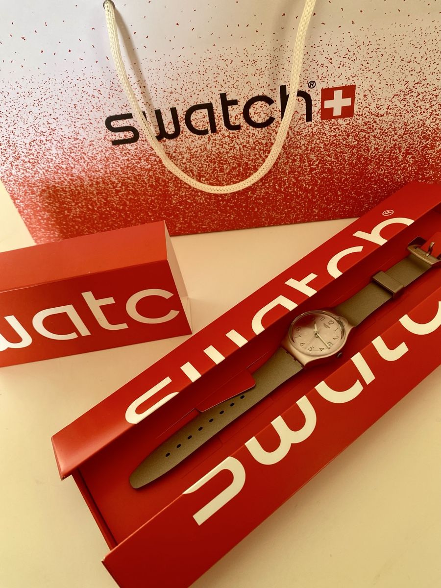 Swatch Orologi: SWATCH PINKBAYA NEUVE – Nuovo e nell'imballaggio originale da Binningen venduto da ciel02