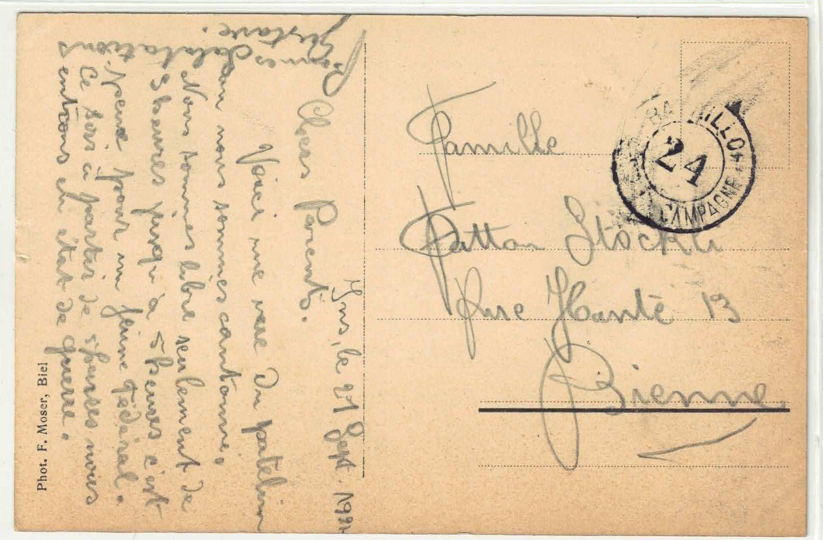 Cartoline postali: Ins - Kirche – Usato da Ettingen venduto da Kartenplanet 1