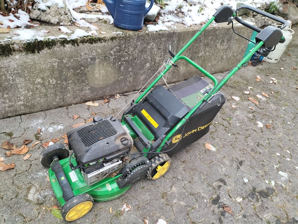 John Deere Rasenmäher Benzin Kaufen auf Ricardo