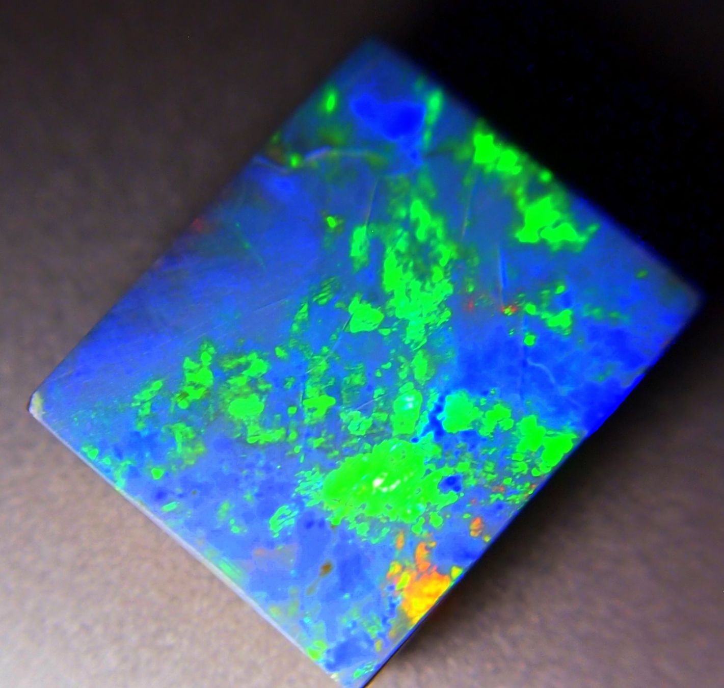Pietre preziose: 9,7 CTS QUALITY STUNNING Dublette BLACKOPAL – Nuovo e nell'imballaggio originale da Reinach BL venduto da Marblue 4