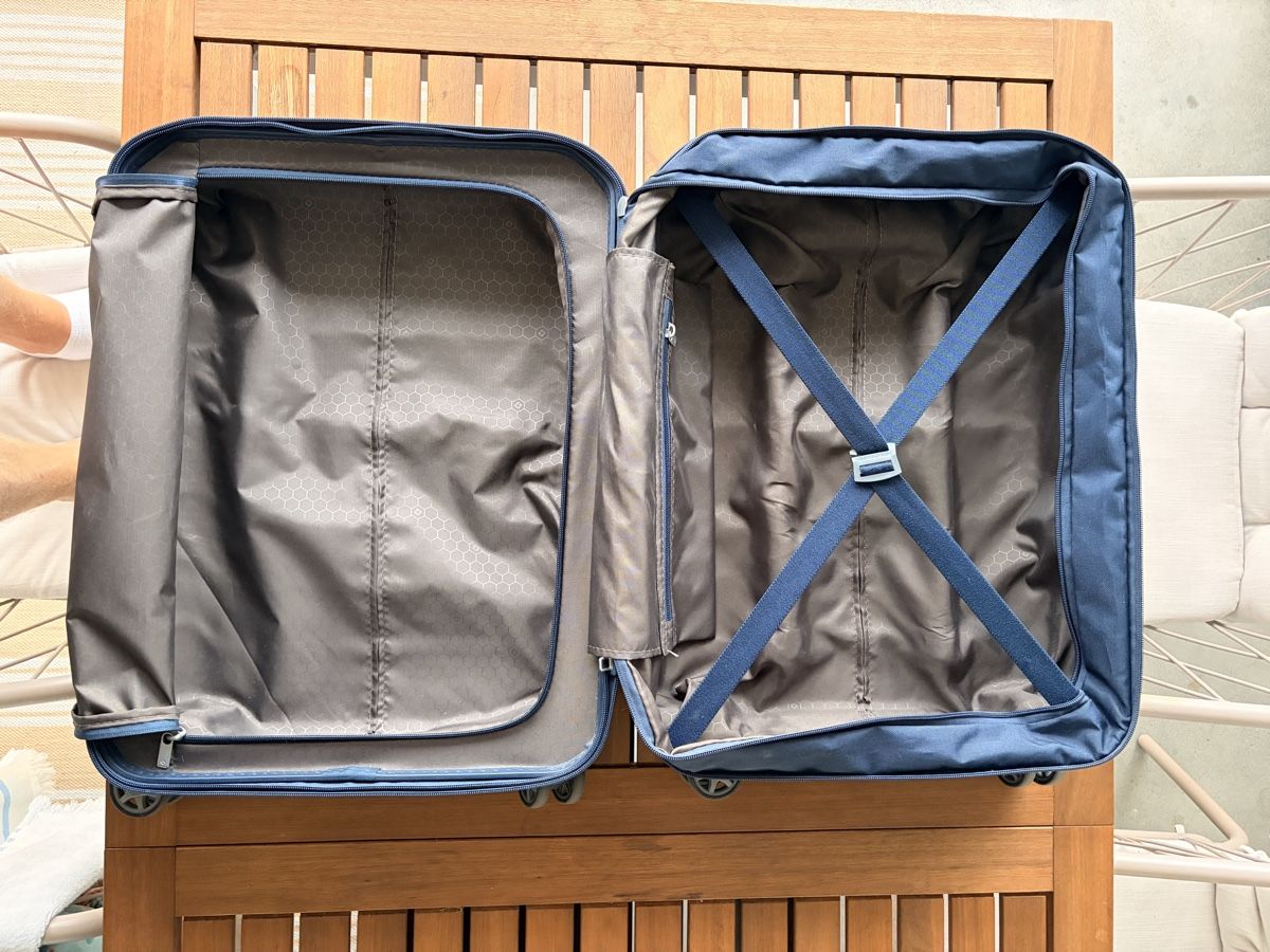 Samsonite Valigie: Samsonite Hartschalenkoffer blau gebraucht – Usato da Zug venduto da Mercando 6