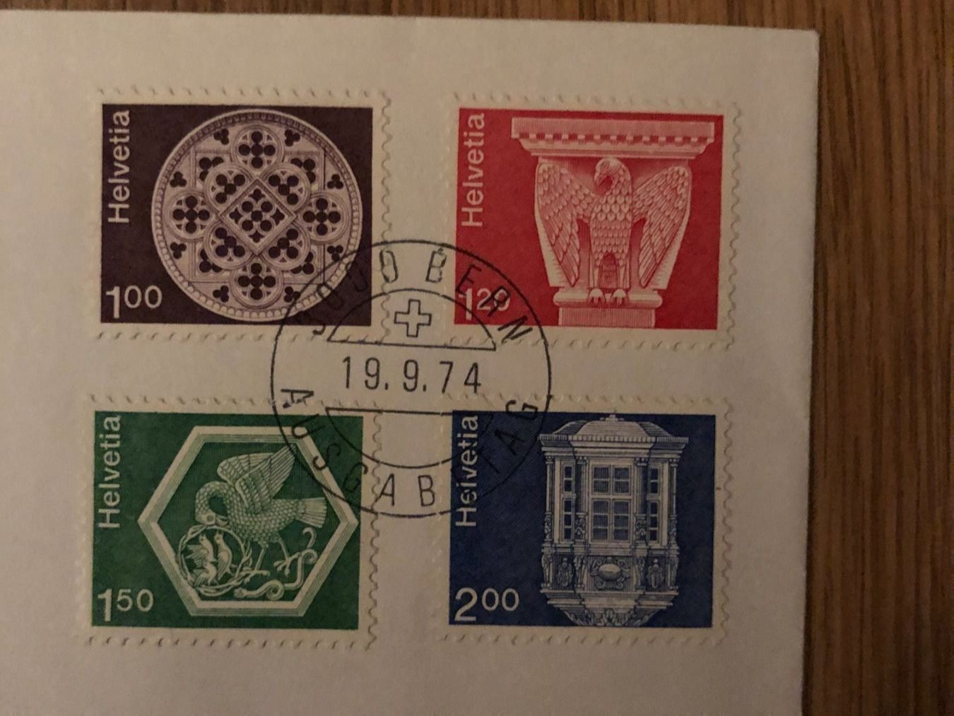 Alle Briefmarken: FDC Dauermarken 19.9.74 – Neu (gemäss Beschreibung) aus Landquart von interesse63 1