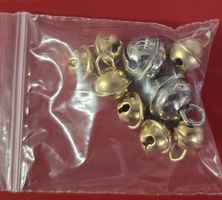 9 kleine Glöckchen zum Basteln