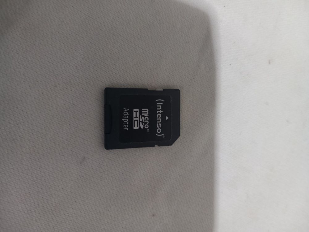 microSD Adapter inkl. 8 GB Karte (Intenso) (Neu und originalverpackt ...