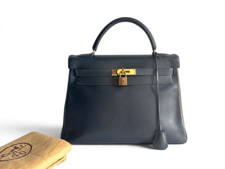 Hermès Courchevel Kelly 32 Tasche mit Zertifikat