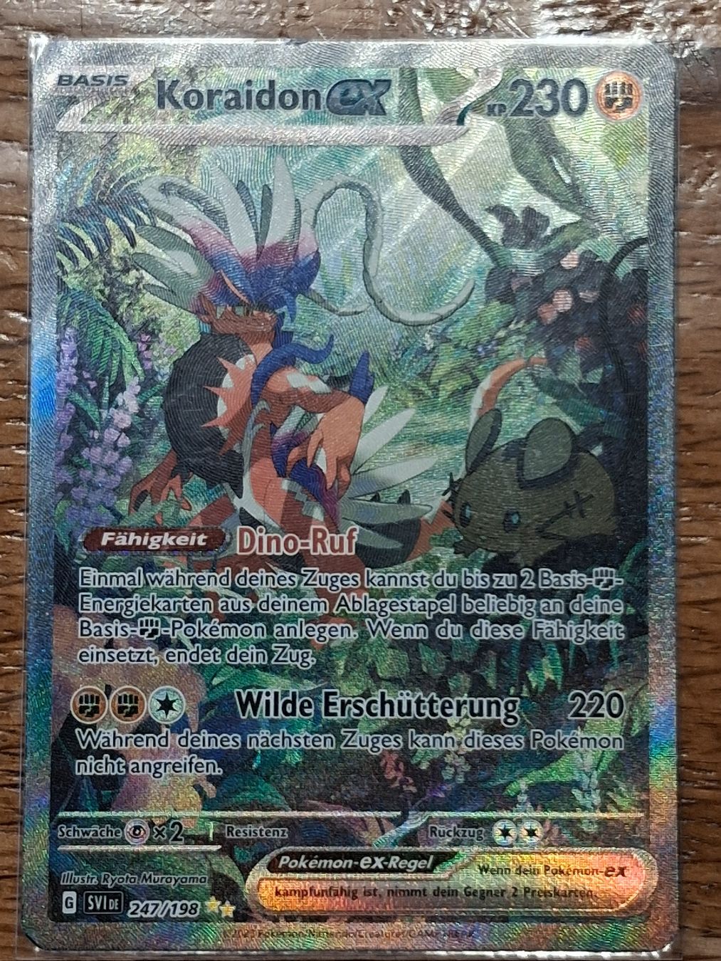 Pokémon Carte collezionabili: Pokemon Koraidon ex – Nuovo (secondo la descrizione) da Rüegsau venduto da MarioStrahm