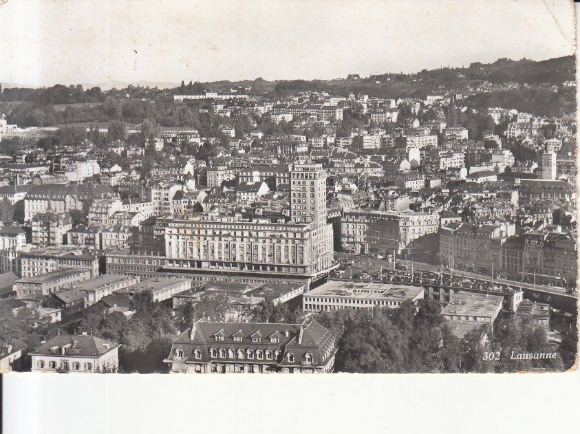 Cartoline postali: Lausanne 1958 – Usato da Bürglen TG venduto da StampGraf