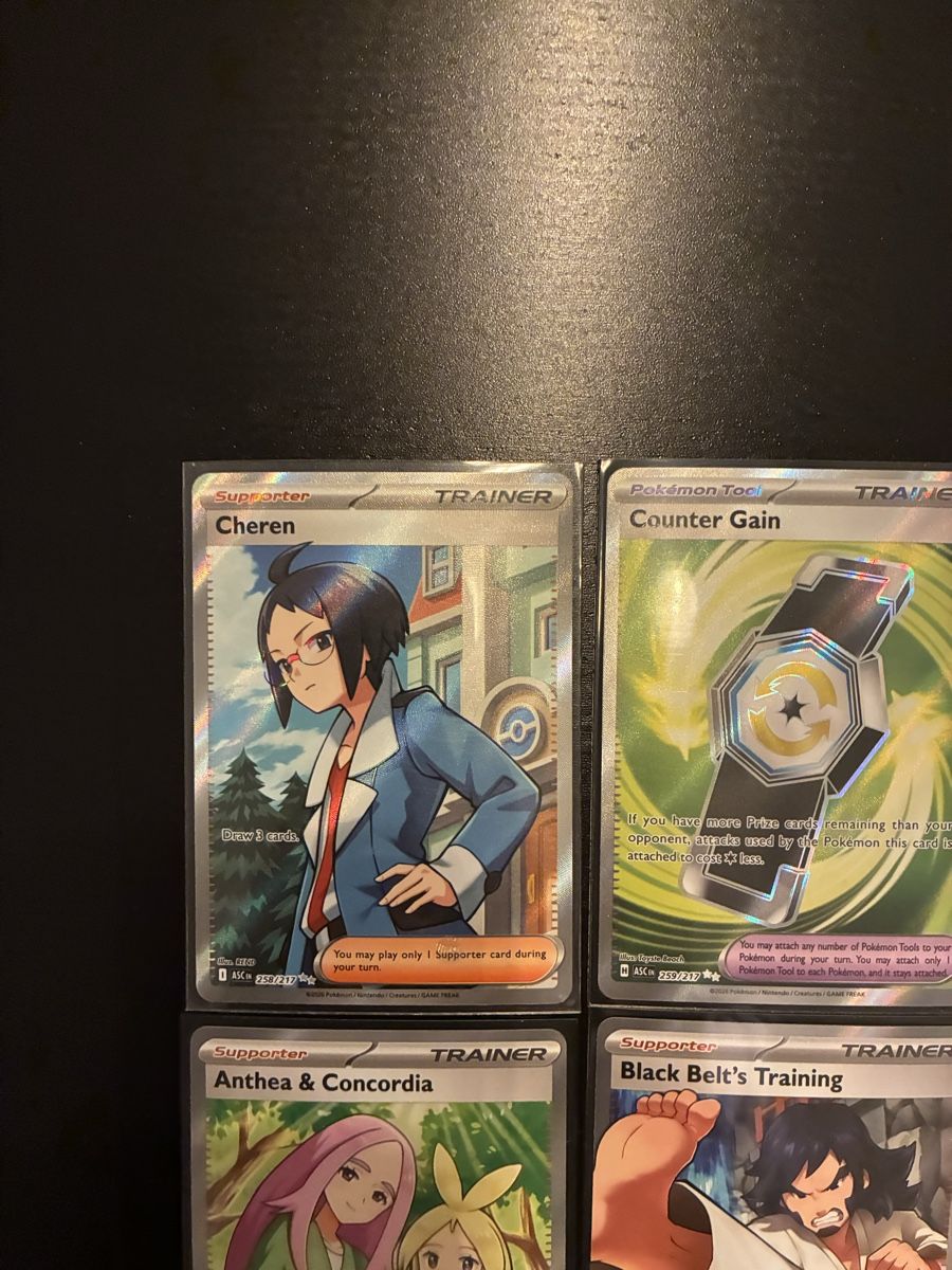 Pokémon Sammelbilder & Trading cards: Pokemon Ascended Heroes Trainer Set 4 -  – Neu (gemäss Beschreibung) aus Schlieren von mutschellen8 1