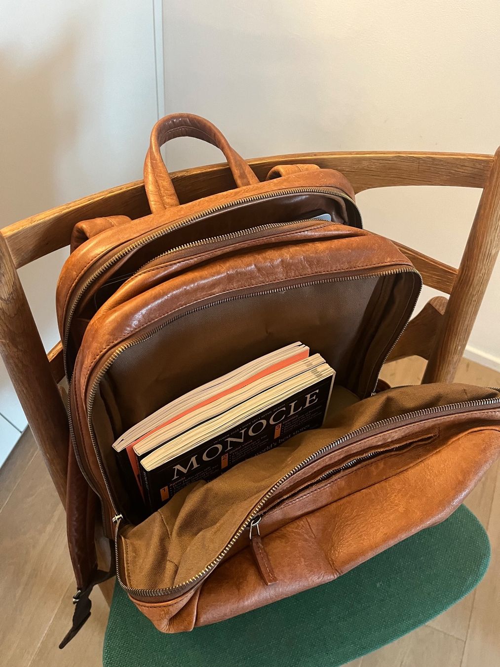 Zaini: This is Ground - Venture - backpack - Cognac – Usato da Cham venduto da Ardevi_Vintage 1