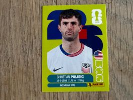 Christian Pulisic sticker 2026 USA 16 United Edition