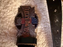 Gürtel mit Schnalle Harley Davidson