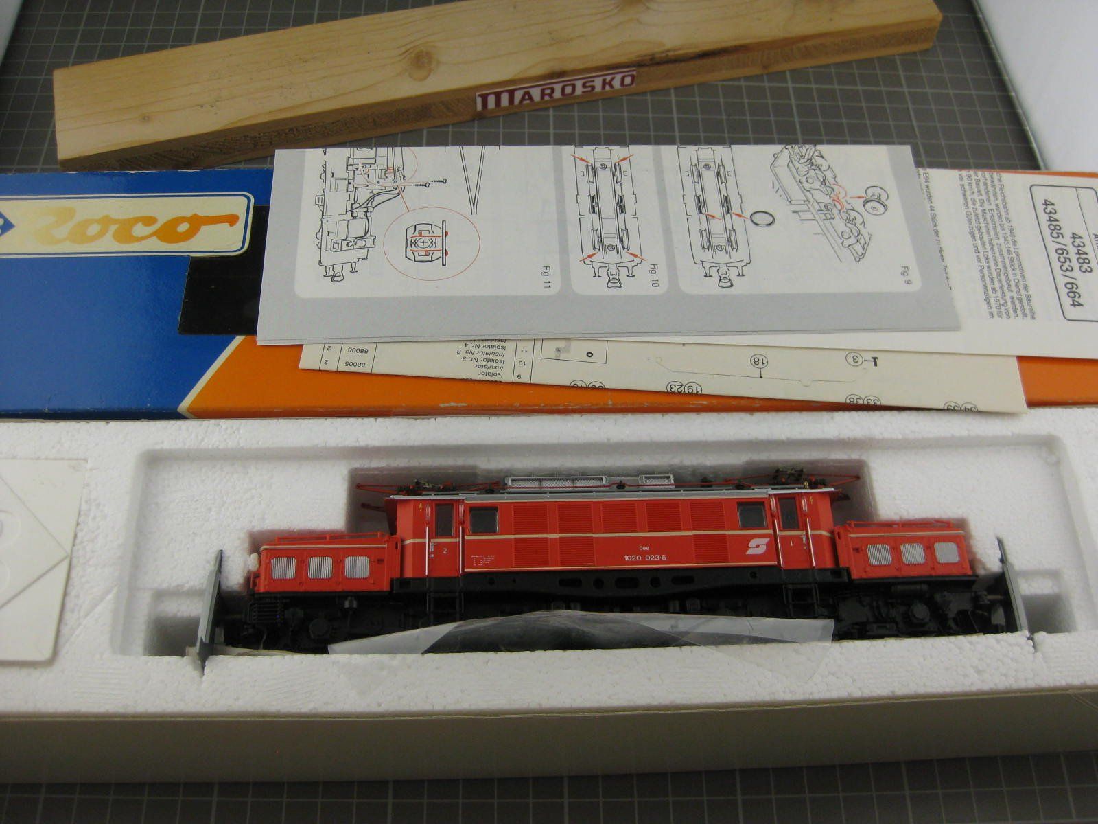 Roco Modelleisenbahnen: Roco 43485 ÖBB BR 1020, mit OVP, H0, DC – Gebraucht aus Malters von Marosko 6