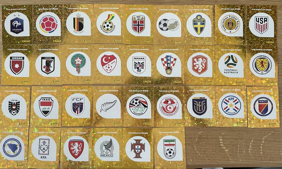 Panini Carte collezionabili: Panini Wappen, 33 verschiedene Panini Wappen – Usato da Münchwilen TG venduto da SupperTipper21